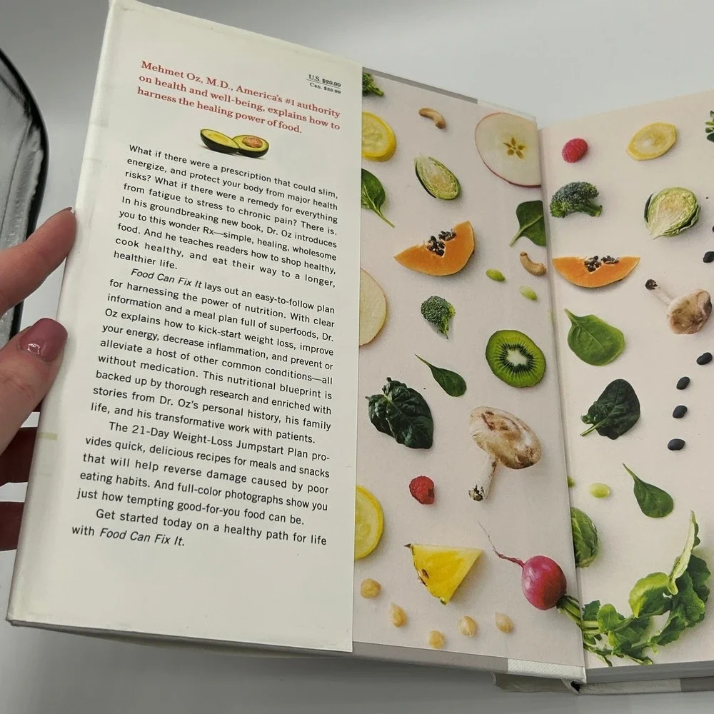Food Can Fix It Superfood Switch Fight Fat Defy Aging Dr Oz Hardcover Cookbook